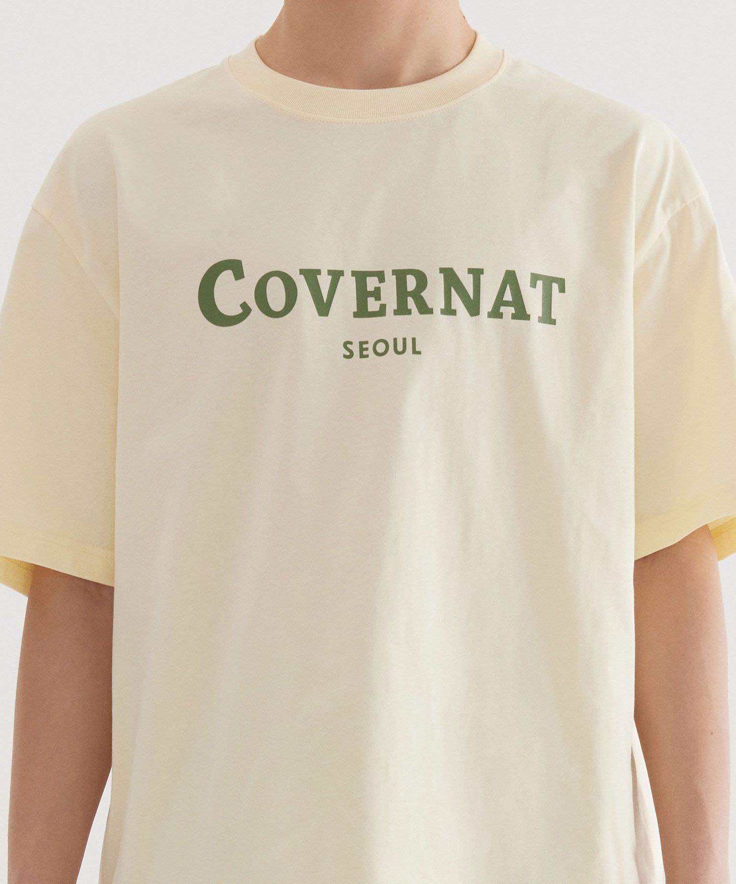 Tシャツ・カットソー COVERNAT Souvenir Seoul T-shirt Navy MUSINSA | COVERNAT Seoul T-shirt Navy