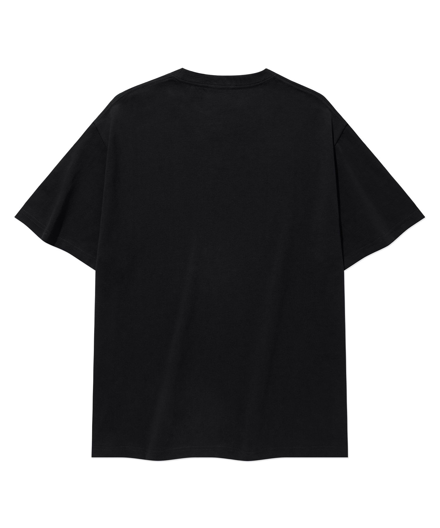 MUSINSA公式 | COVERNAT Seoul Logo T-Shirt Black