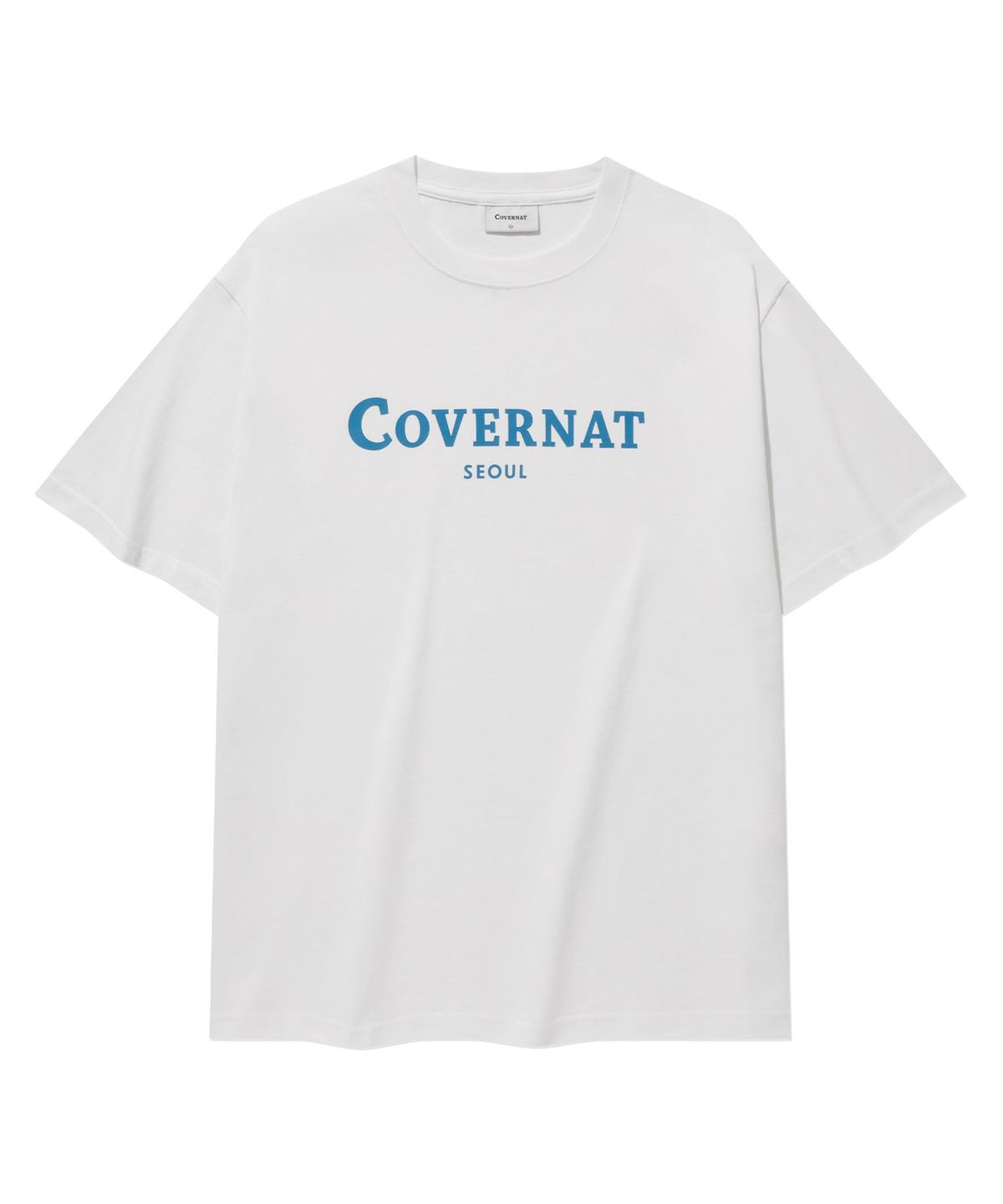 커버낫(COVERNAT) 서울 로고 티셔츠 White