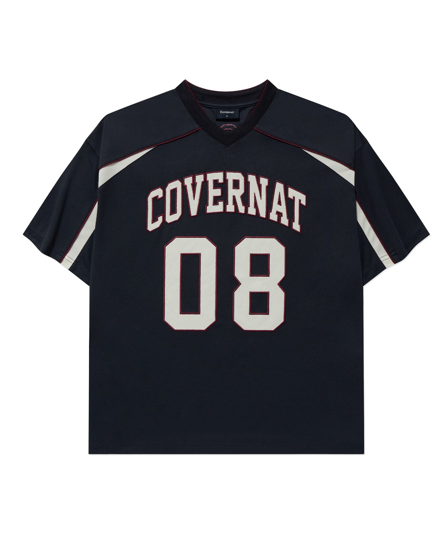 Tシャツ・カットソー COVERNAT Arch Dying T-Shirt Charcoal Arch Logo Dying T-Shirt Charcoal - Covernat | 60% - Asian