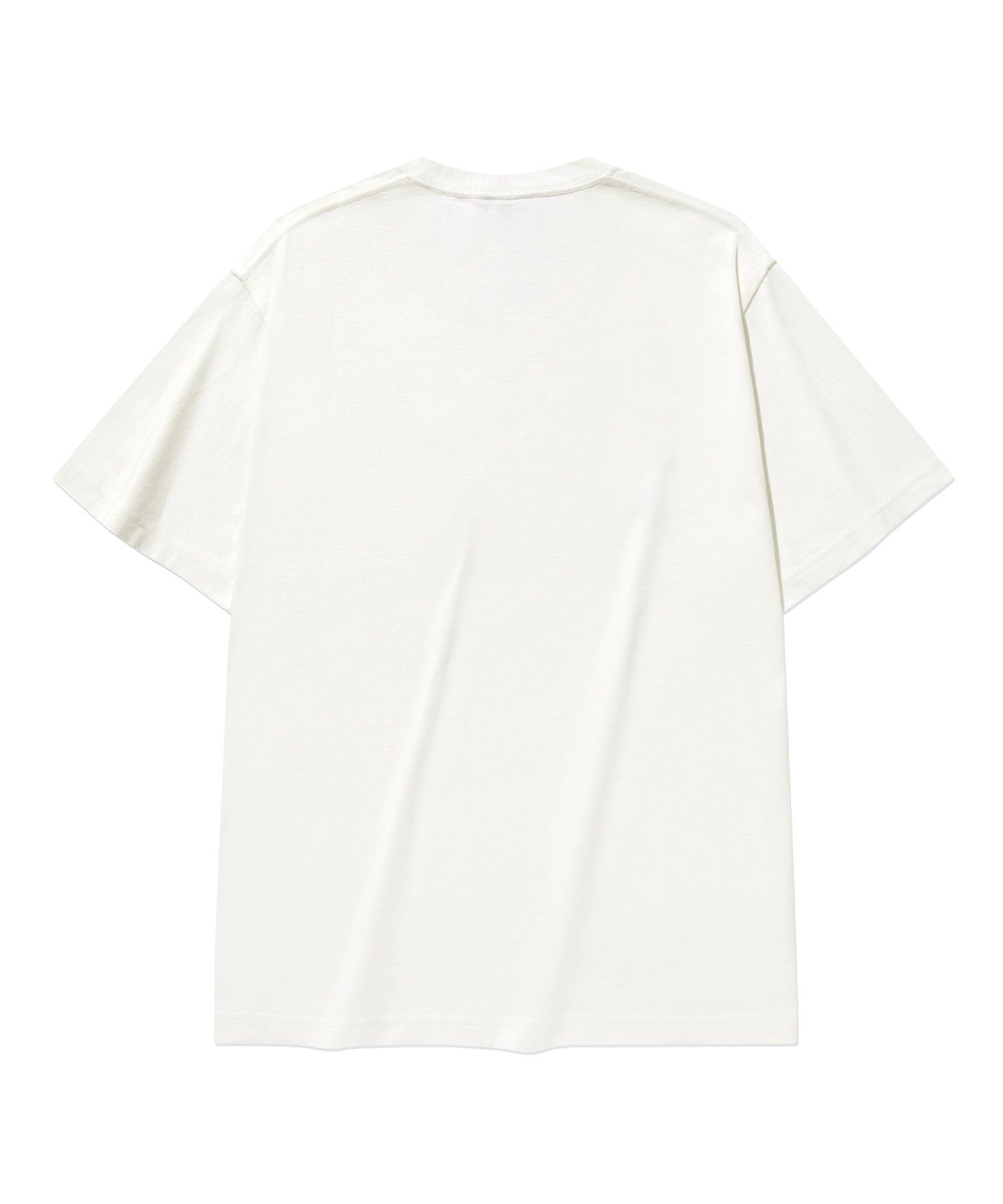 MUSINSA | COVERNAT Wave Graphic T-Shirt White