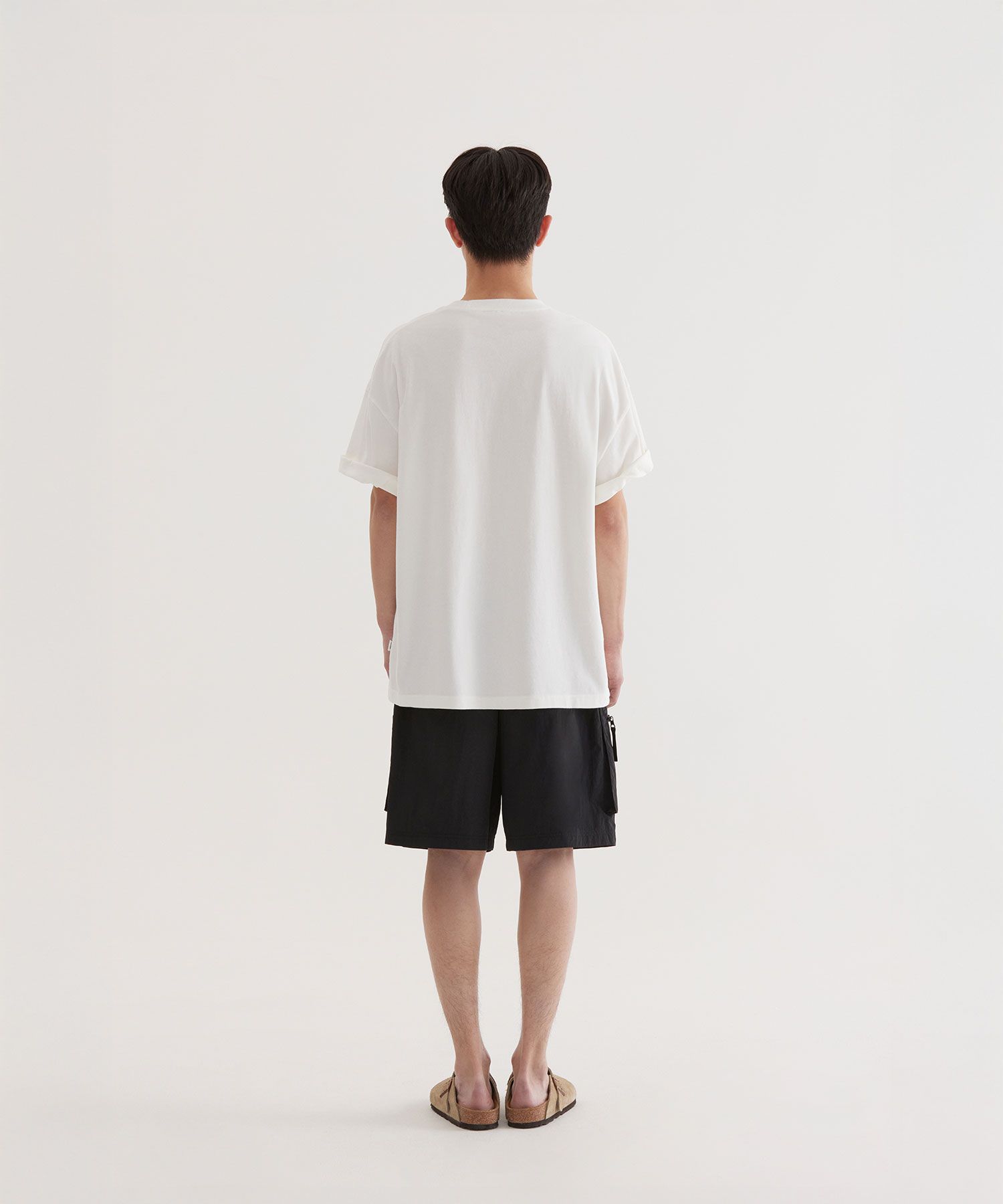 ★COVERNAT★ Wave Graphic T-Shirt White CO2502ST51WH MUSINSA | COVERNAT Wave Graphic T-Shirt White