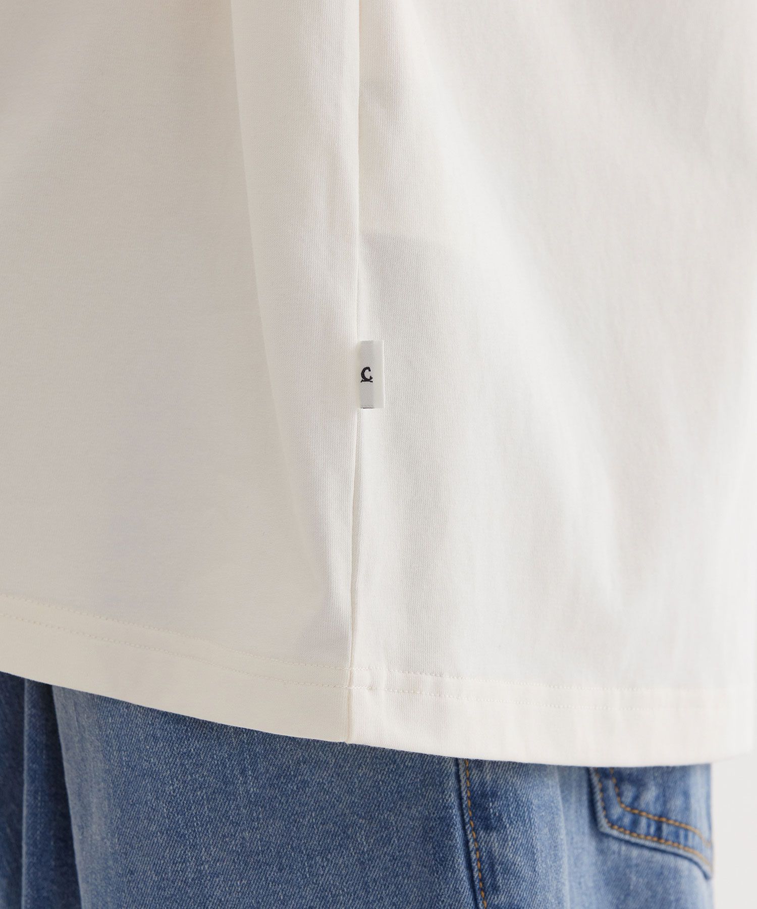 MUSINSA | COVERNAT Cool Cotton Vacation Graphic T-Shirt Ivory