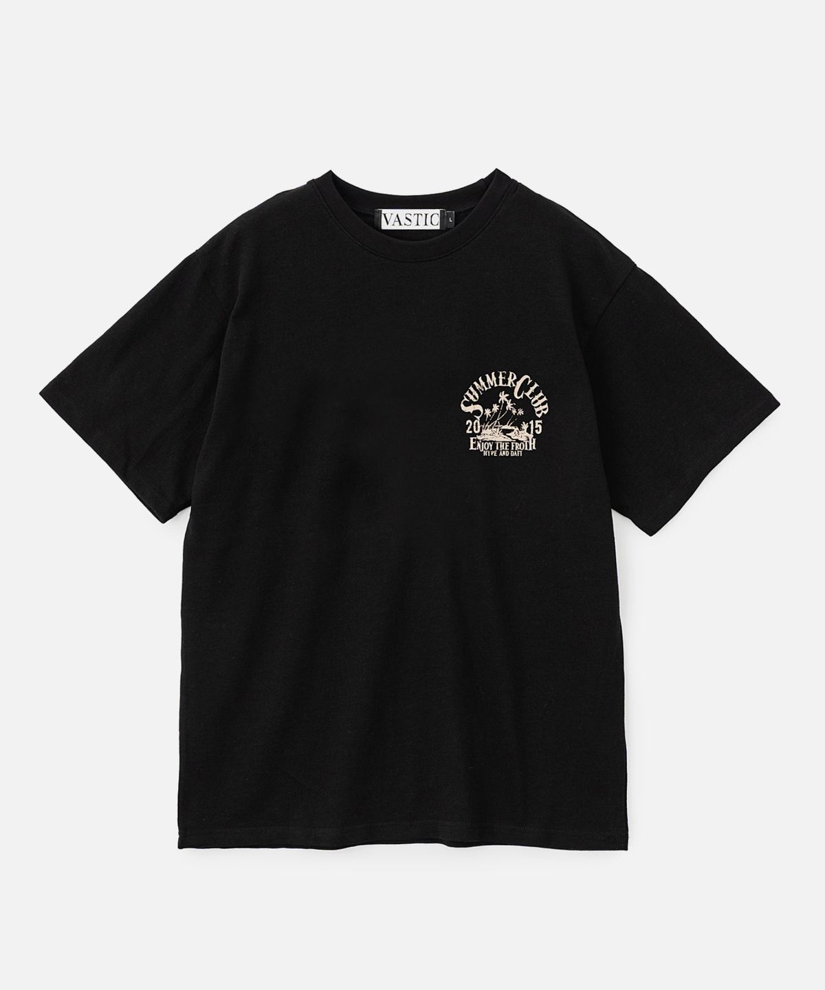 바스틱(VASTIC) 썸머 클럽 티셔츠_블랙