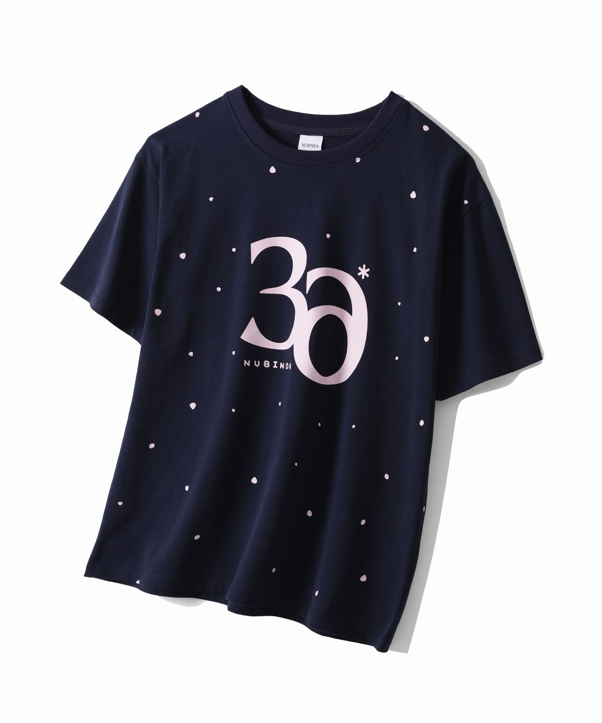 누빈다(NUBINDA) [누빈다 X 에이프릴에잇] 오버핏 36도트 반팔티 [3color]