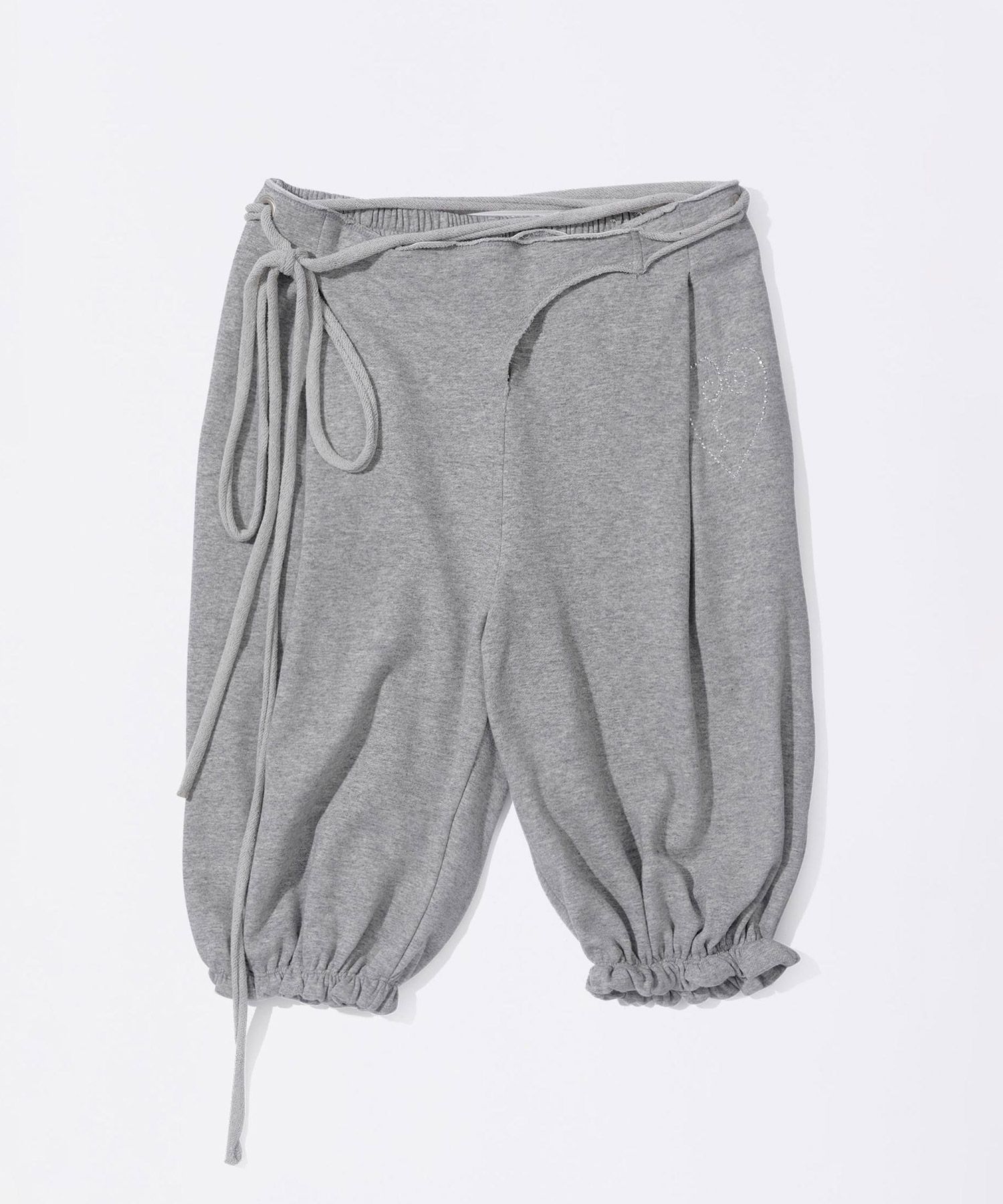 ★SCULPTOR★ Pumpkin Half Sweatpants Melange Gray SC25S436MG MUSINSA | SCULPTOR Pumpkin Half Sweatpants Melange Gray