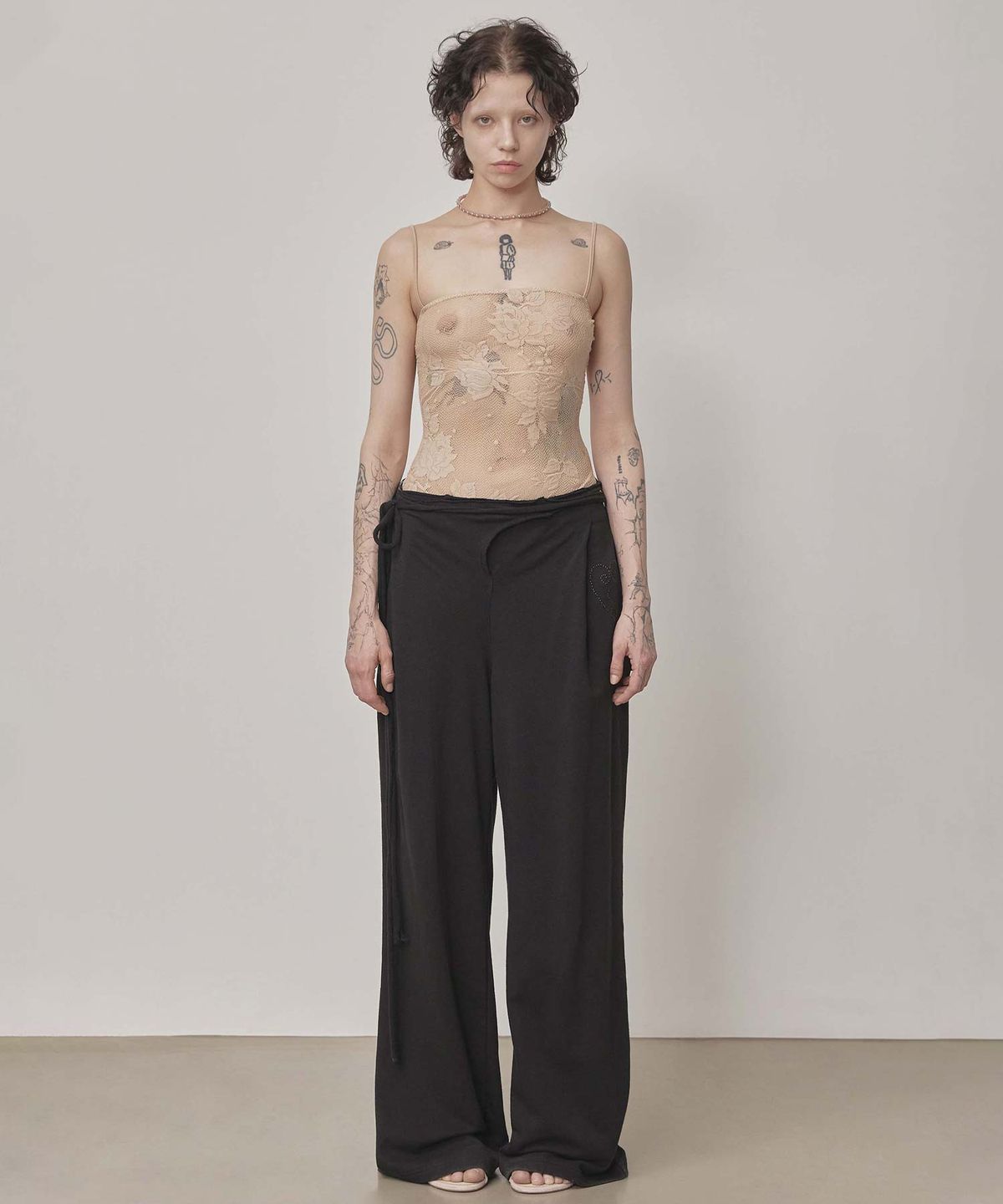 스컬프터(SCULPTOR) Wrap Sweatpants Black
