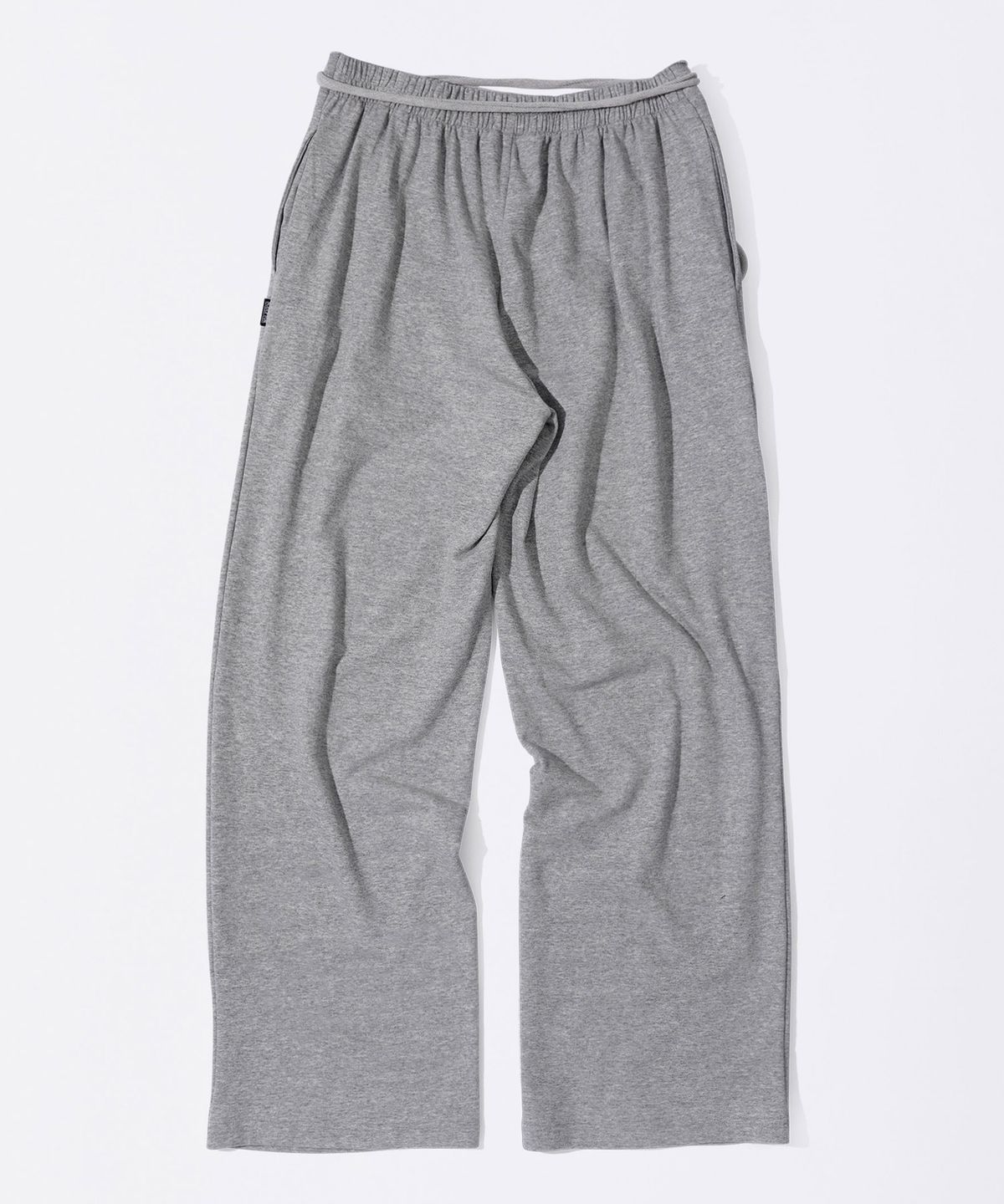 스컬프터(SCULPTOR) Wrap Sweatpants Melange Gray