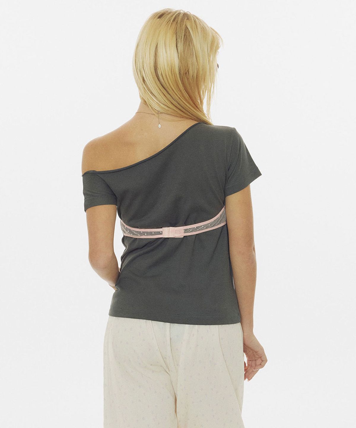 스컬프터(SCULPTOR) Hook Me Up Layered Tee Charcoal