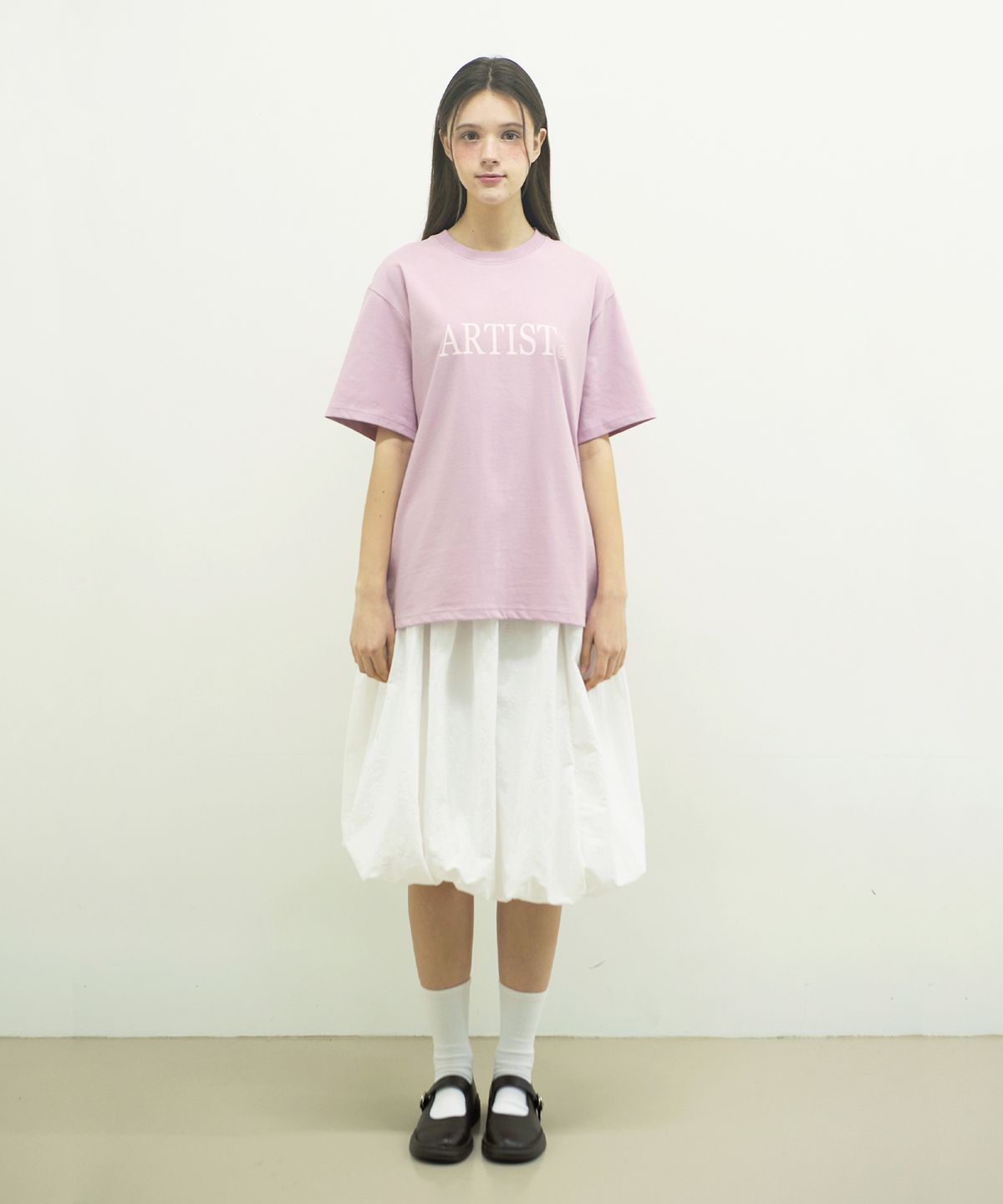 보나츠 팔레트(BONATSPALETTE) BP 아티스트 레터링 반팔 티셔츠_3COLOR