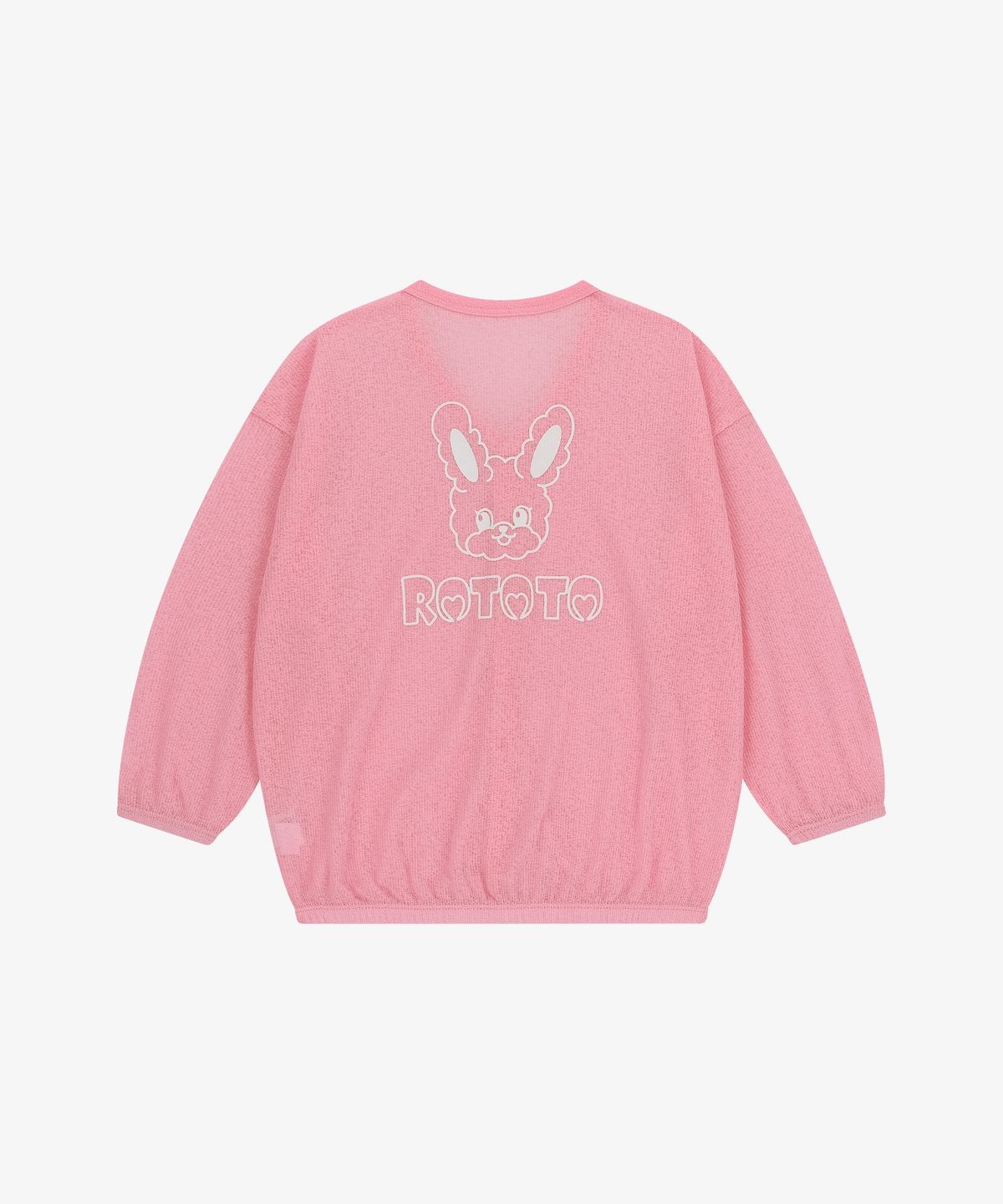 로토토베베(ROTOTOBEBE) 트로피컬브이넥가디건 핑크