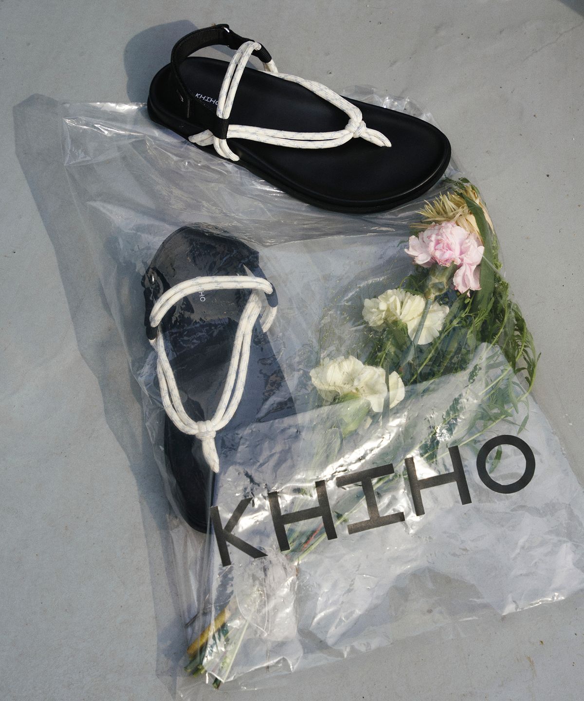 기호(KHIHO) 이지 로프 샌들 아이보리