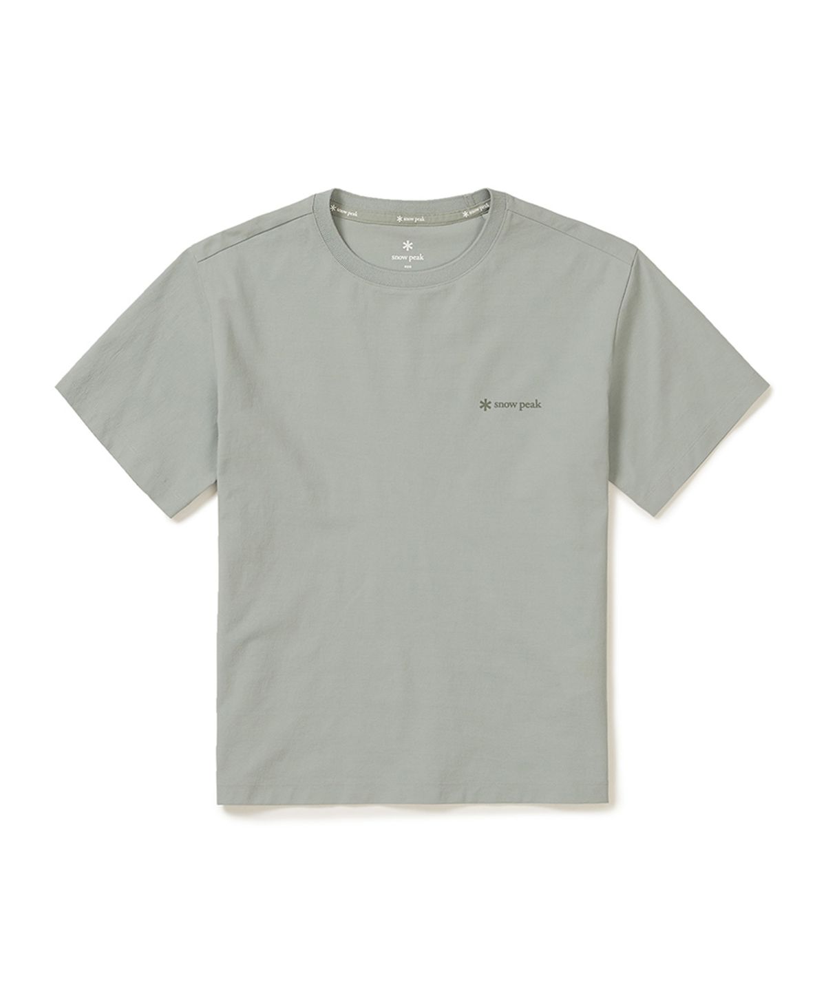 스노우피크 어패럴 키즈(SNOWPEAK APPAREL KIDS) 키즈 에어 퀵드라이 반팔 티셔츠 (S25MKTTS92) Mint