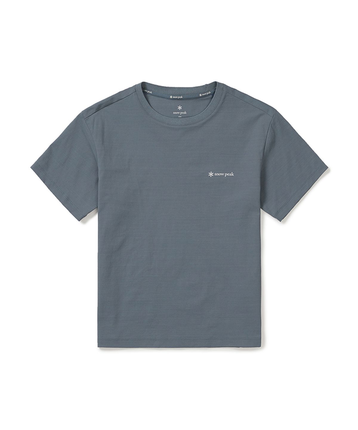 스노우피크 어패럴 키즈(SNOWPEAK APPAREL KIDS) 키즈 에어 퀵드라이 반팔 티셔츠 (S25MKTTS92) Pastel Blue