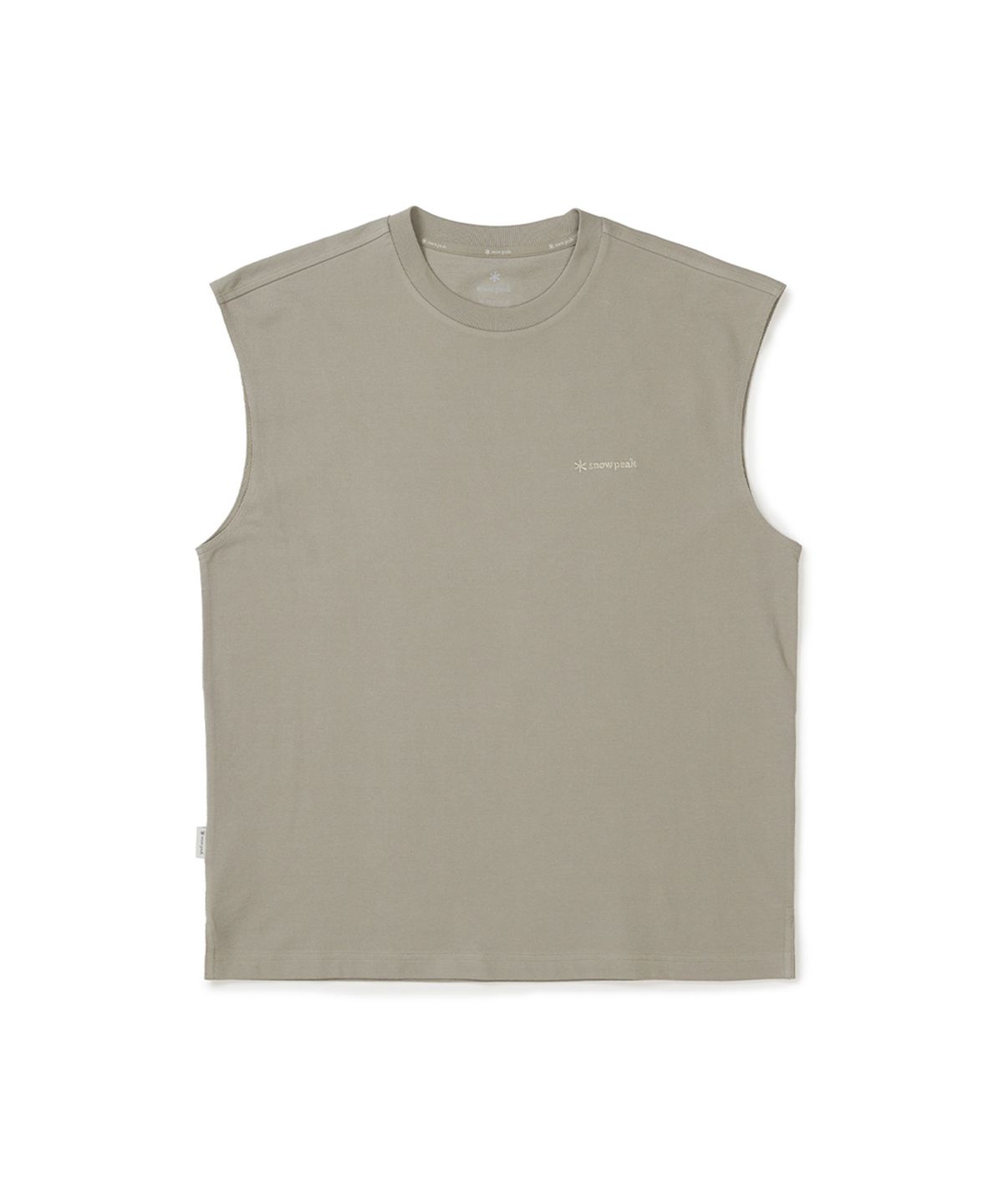 스노우피크 어패럴(SNOWPEAK APPAREL) 소로나 베이직 슬리브리스 (S25MMFST04) Gray