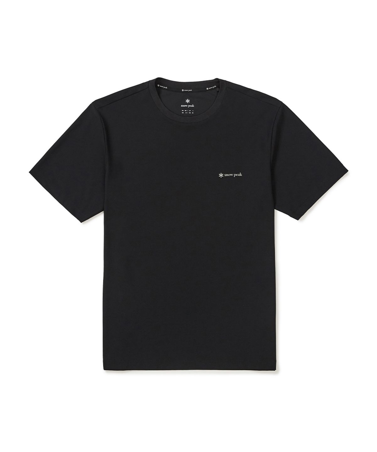 스노우피크 어패럴(SNOWPEAK APPAREL) 냉감 반팔 티셔츠 (S25MMTTS22) Black