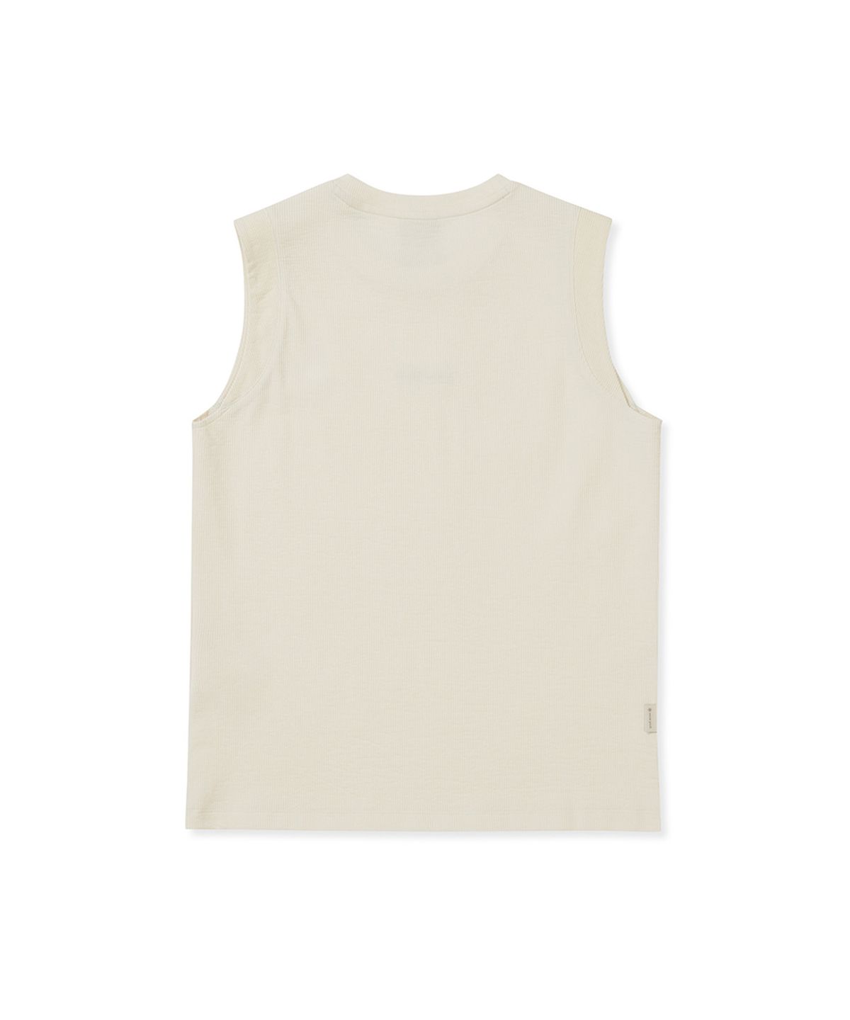 스노우피크 어패럴(SNOWPEAK APPAREL) 골지 여성 슬리브리스 (S25MWFST39) Butter Ivory