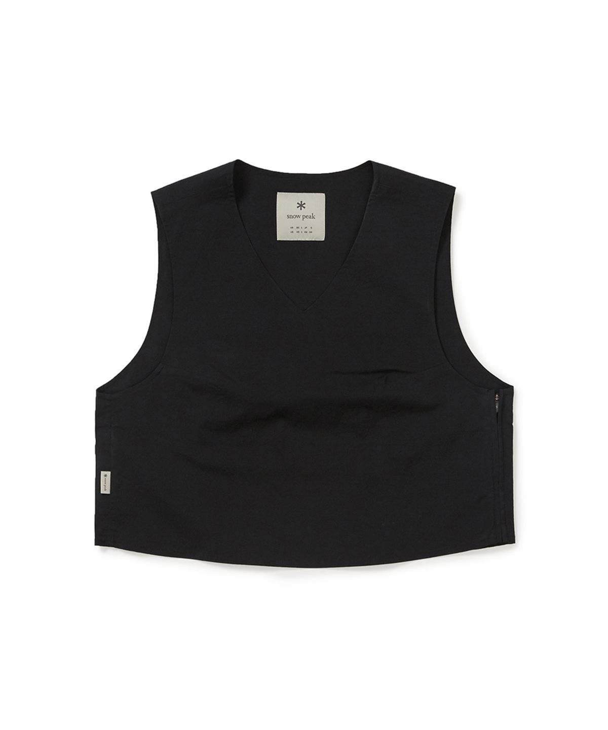 스노우피크 어패럴(SNOWPEAK APPAREL) 루트 여성 슬리브리스 (S25MWRST61) Black