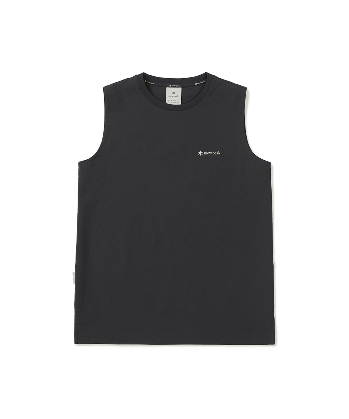 스노우피크 어패럴(SNOWPEAK APPAREL) 클래식 우븐 여성 슬리브리스 (S25MWTST16) Charcoal