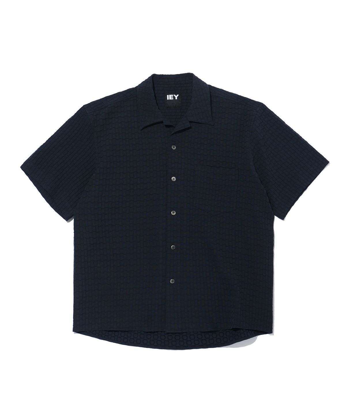 이에이(IEY) JUPITER OPEN SHIRTS Navy