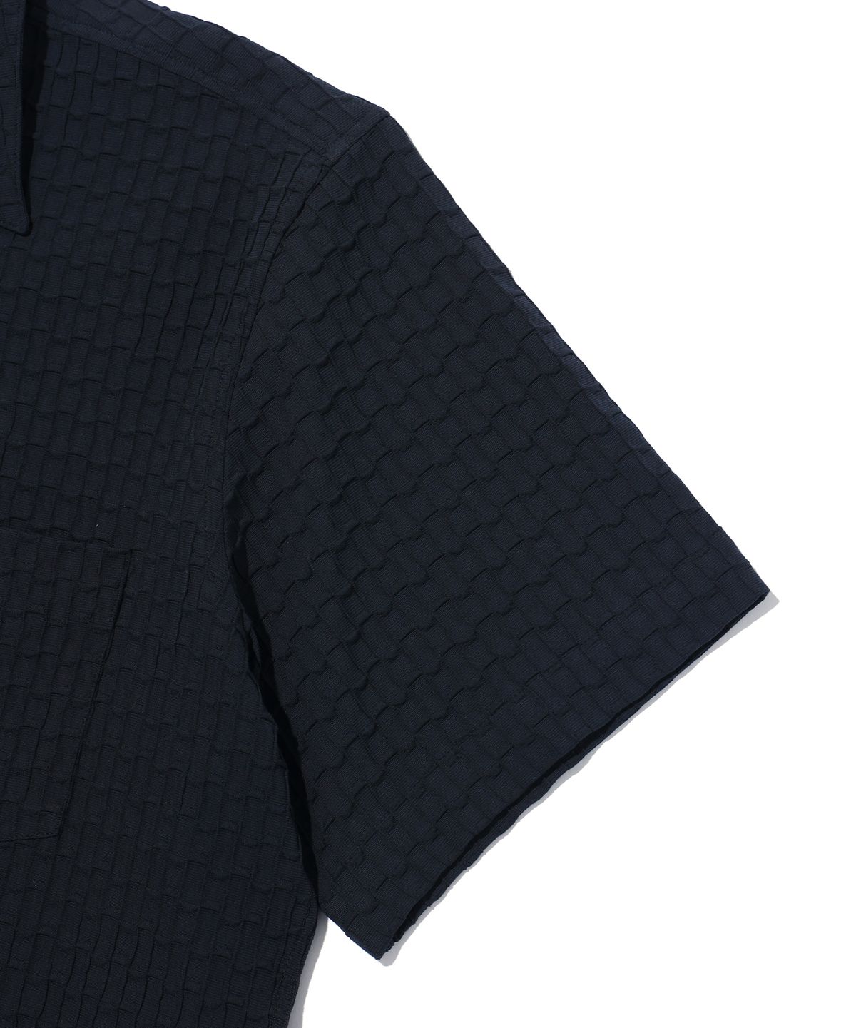 이에이(IEY) JUPITER OPEN SHIRTS Navy