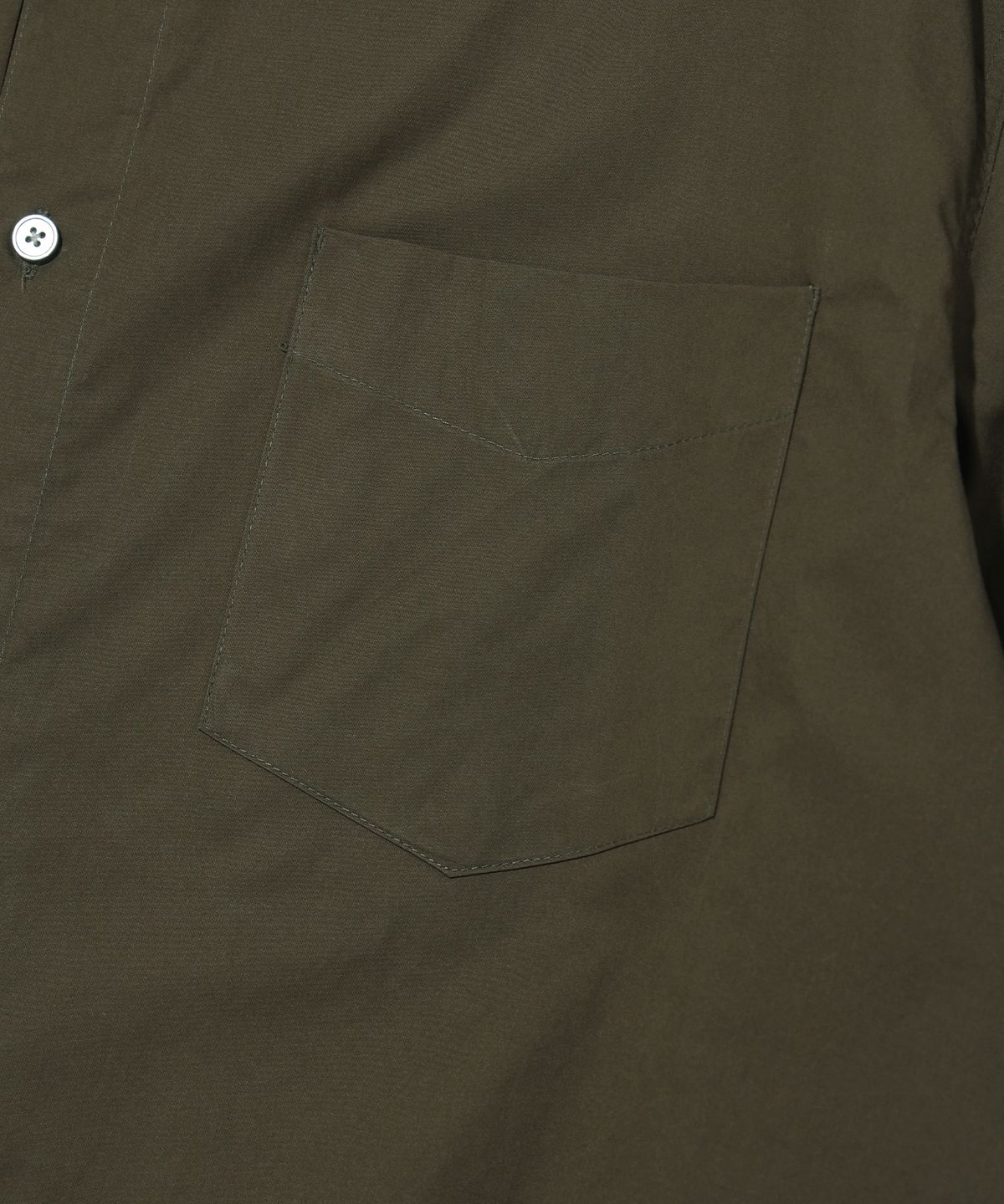 이에이(IEY) DOUBLE BUTTON SHORT SLEEVE SHIRTS Khaki