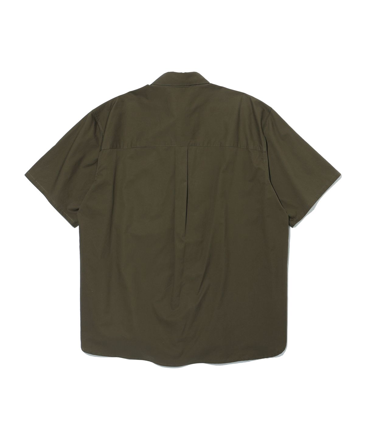 이에이(IEY) DOUBLE BUTTON SHORT SLEEVE SHIRTS Khaki