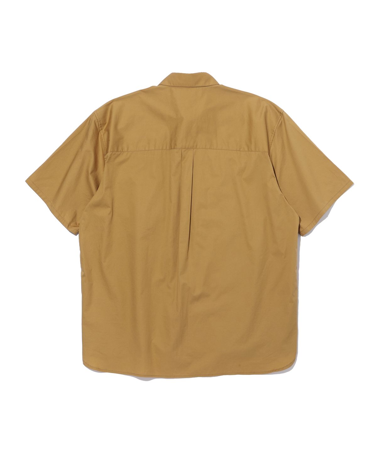 이에이(IEY) DOUBLE BUTTON SHORT SLEEVE SHIRTS Brown
