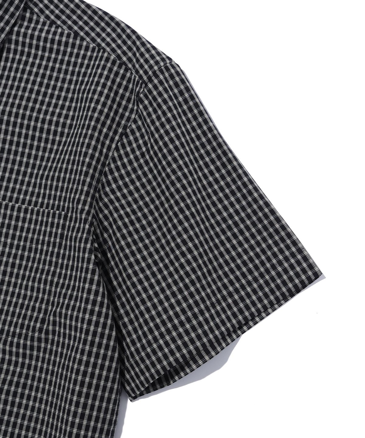 이에이(IEY) LUCA CHECK SHIRTS Black
