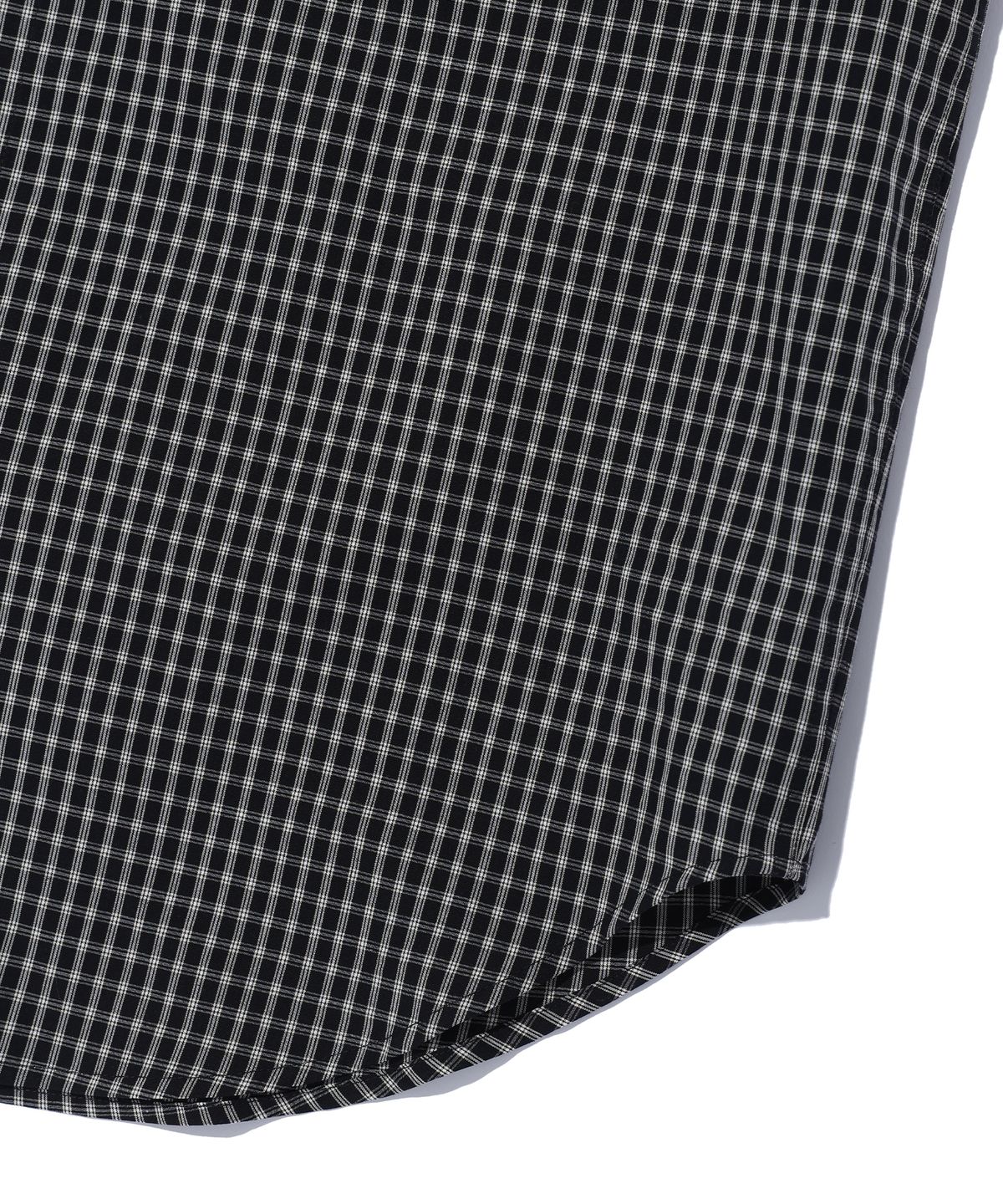 이에이(IEY) LUCA CHECK SHIRTS Black