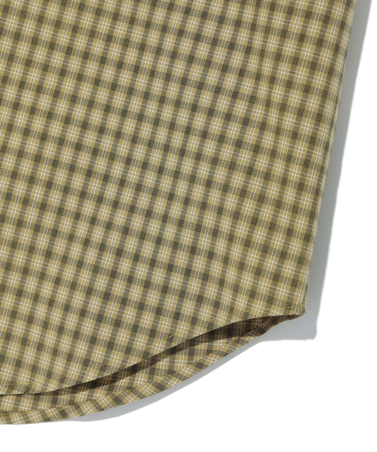 이에이(IEY) LUCA CHECK SHIRTS Yellow