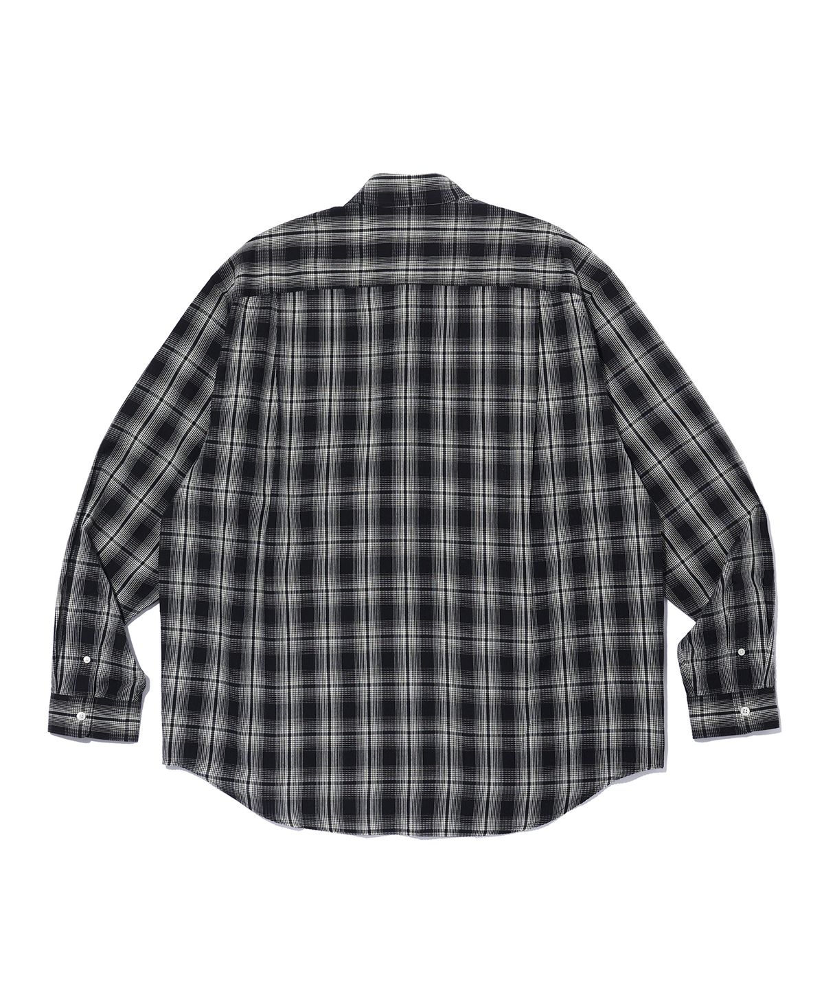 이에이(IEY) CROSS SEERSUCKER CHECK SHIRTS Black