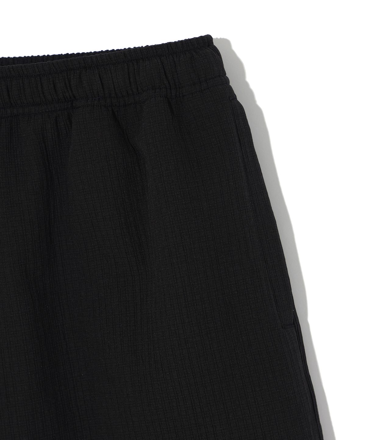 이에이(IEY) NANO CHECK HALF PANTS Black