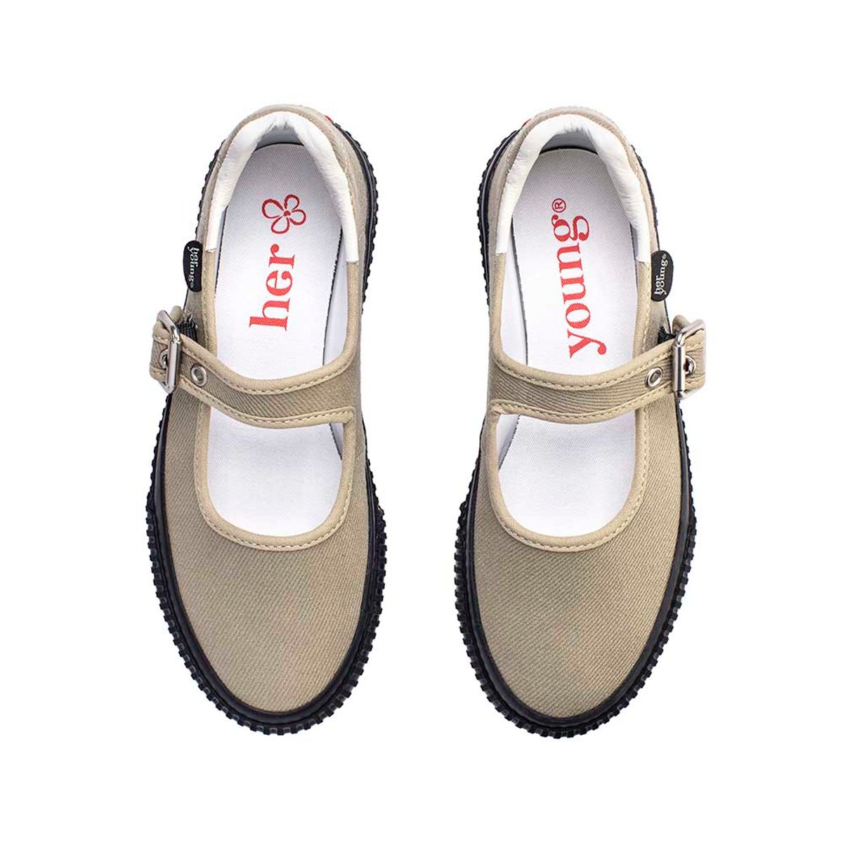 허영(HERYOUNG) 미니진 메리제인 (Olive)