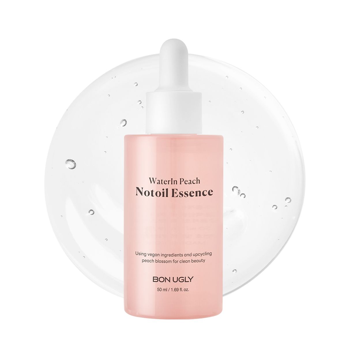 본 어글리(BON UGLY) 워터인 피치 낫오일 에센스 50ml + 퍼밍 켈프 3종 (1.5ml x 3) 7매 증정