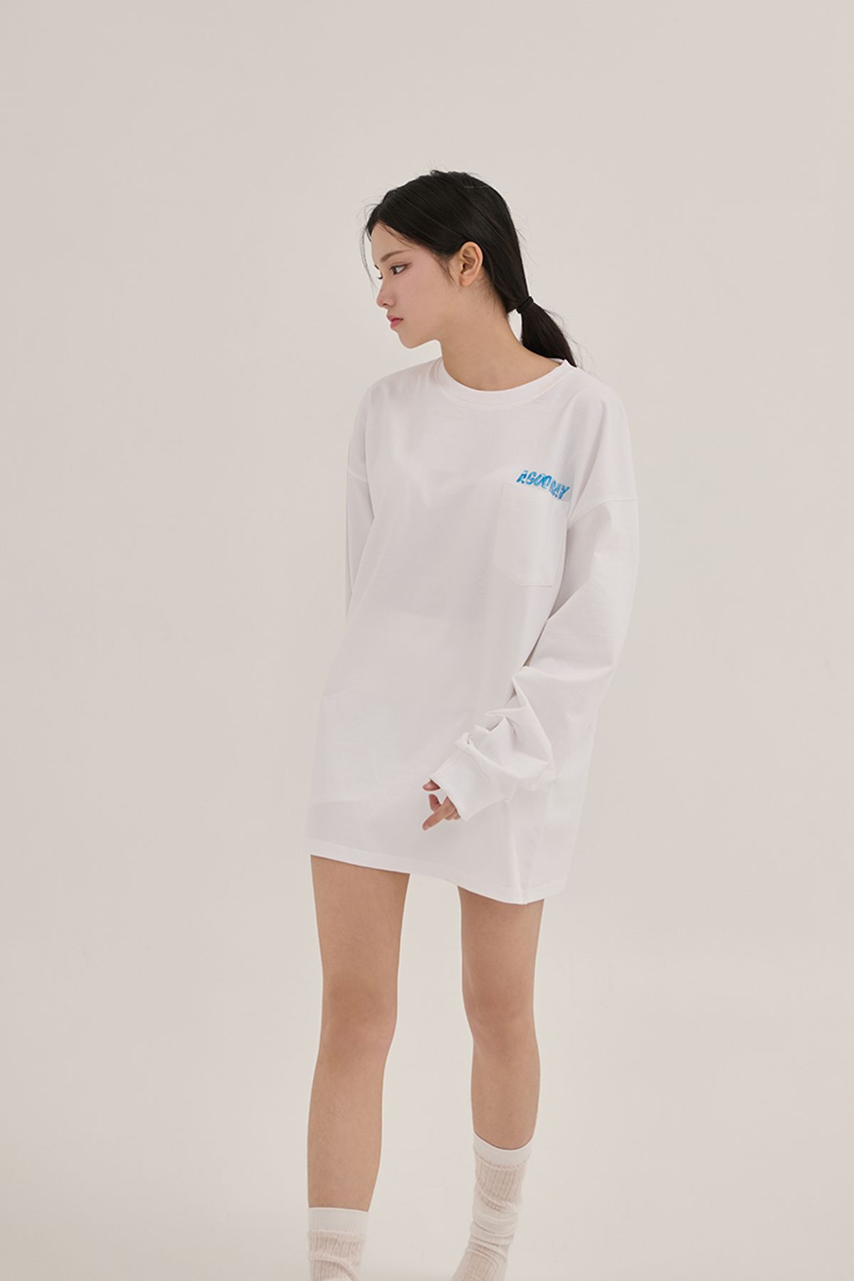 어굿데이(AGOODDAY) MINTIA CLOUD TSHIRT (WHITE)