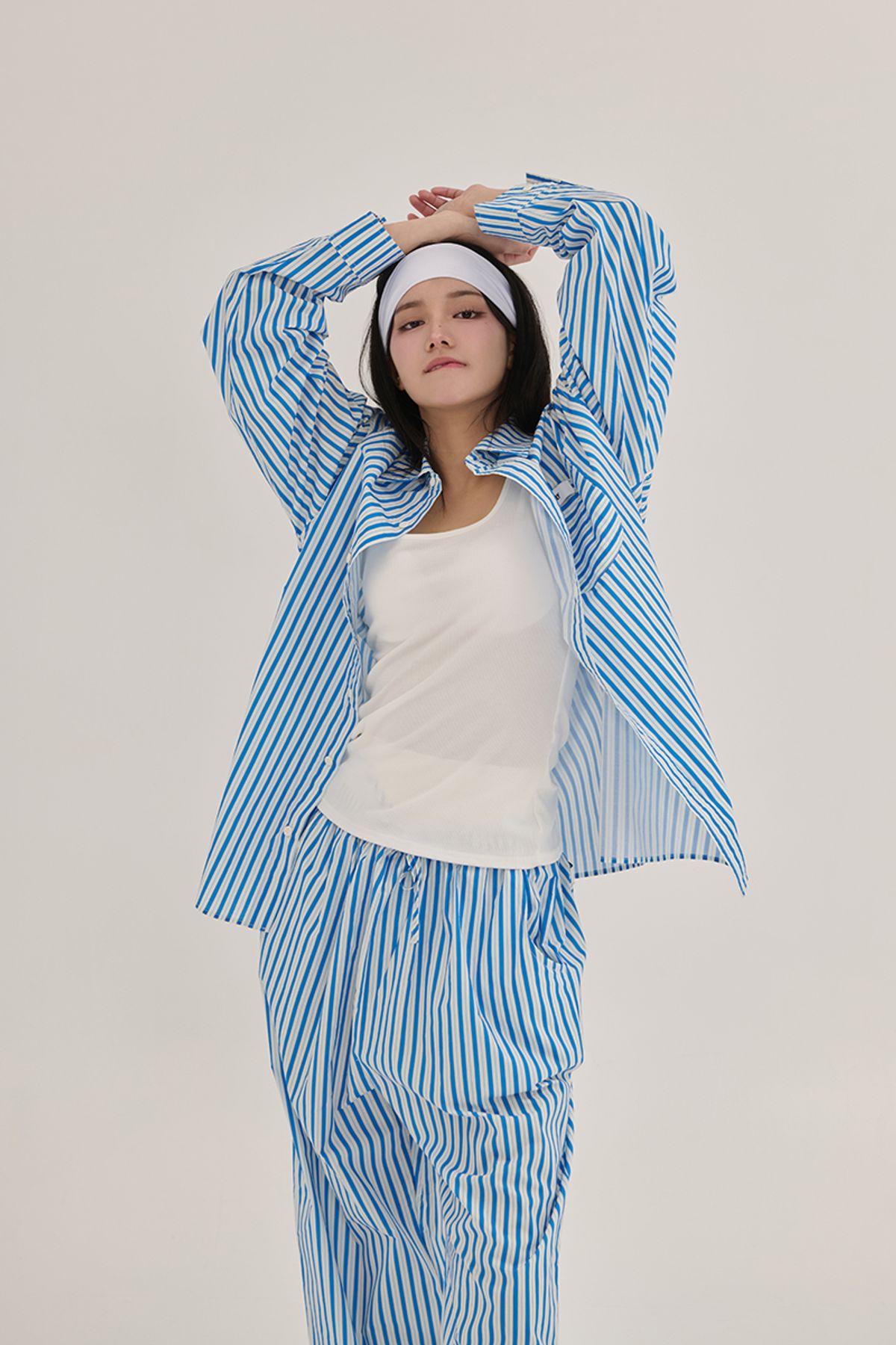 어굿데이(AGOODDAY) COTTEN STRIPE SHIRTS