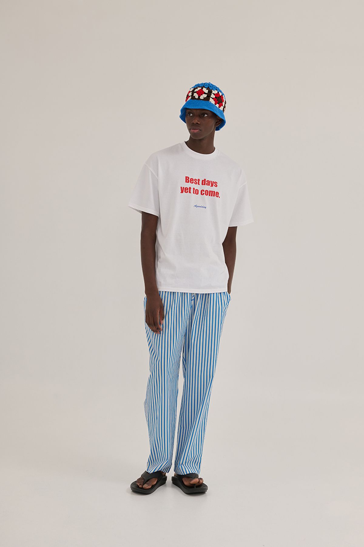 어굿데이(AGOODDAY) COTTEN STRIPE SHIRTS