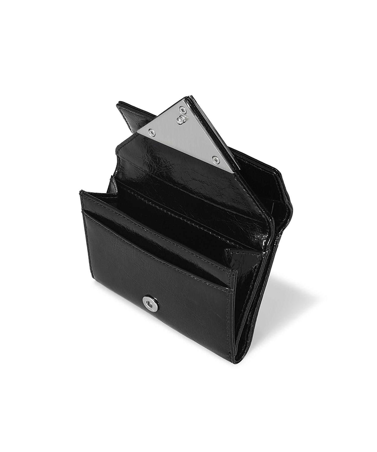 ★Fennec★ CRINKLE TRIANGLE DOCO WALLET BLACK FB1WT09BKF CRINKLE TRIANGLE DOCO WALLET - BLACK - Fennec