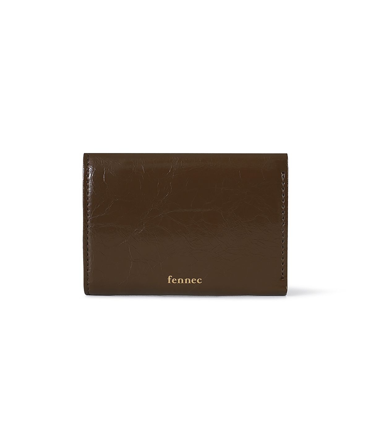 페넥(FENNEC) HEARTY TRIPLE WALLET - MOCHA BROWN