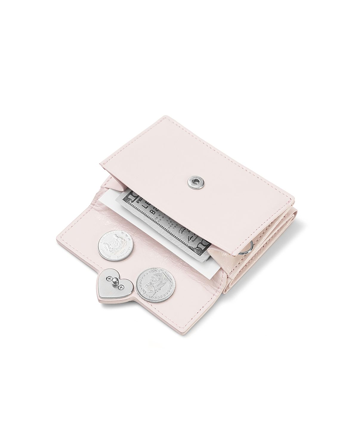 페넥(FENNEC) HEARTY TRIPLE WALLET - BLOSSOM