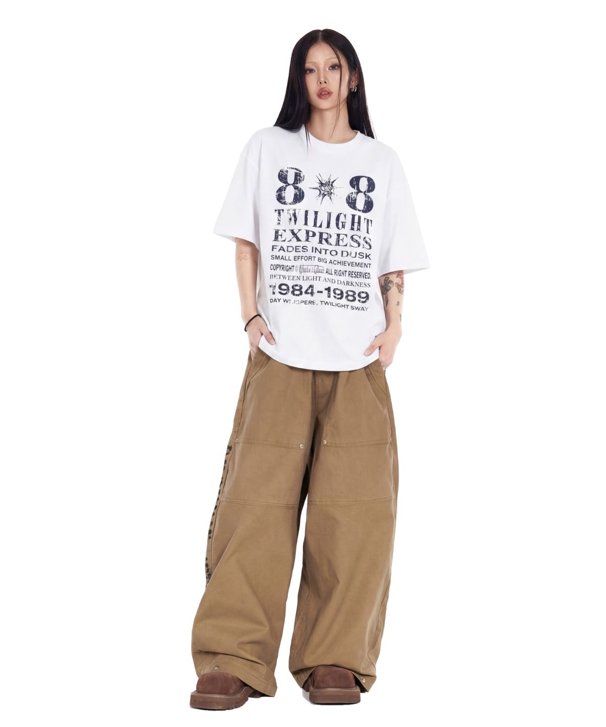 아이돈워너셀(IDWS) Novichi T-Shirt White