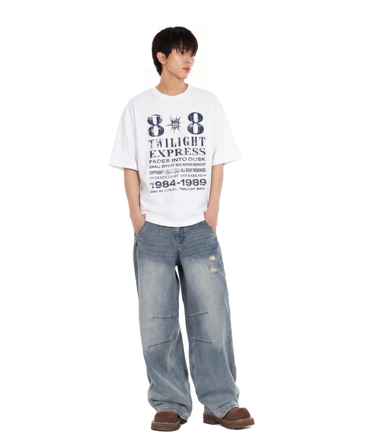 아이돈워너셀(IDWS) Novichi T-Shirt White