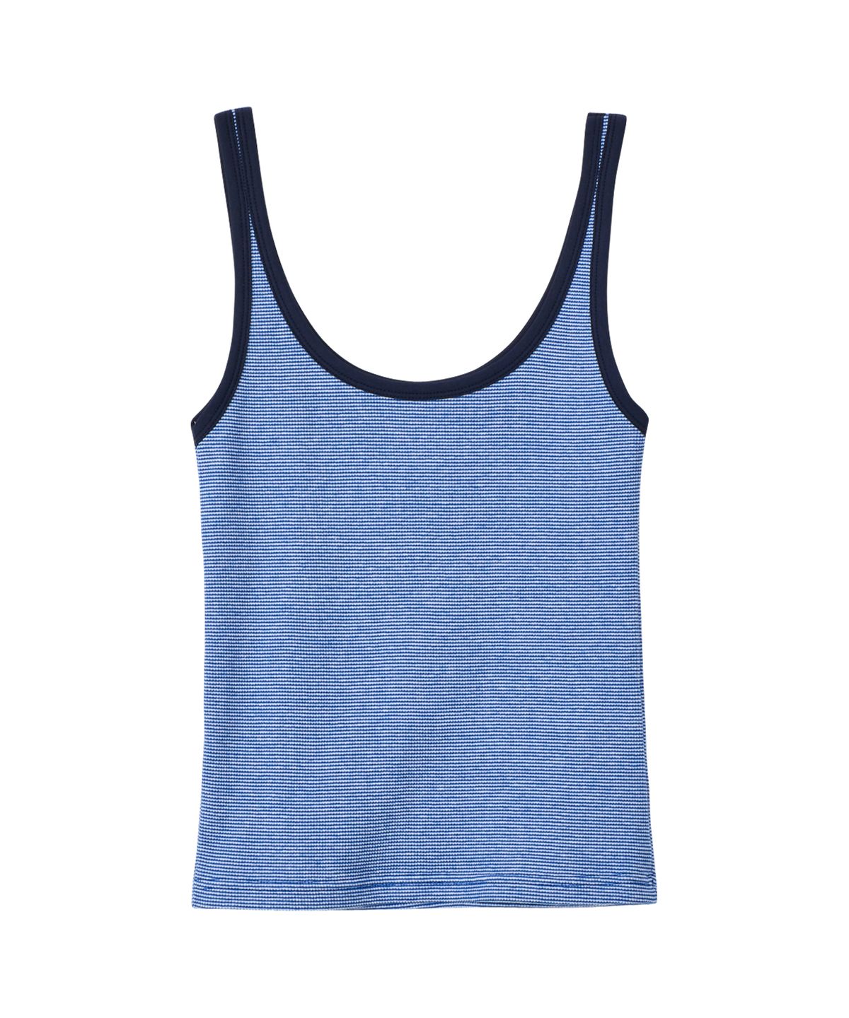 언노운 플라넷(UNKNOWN PLANET) 스트라이프 나시탑 네이비