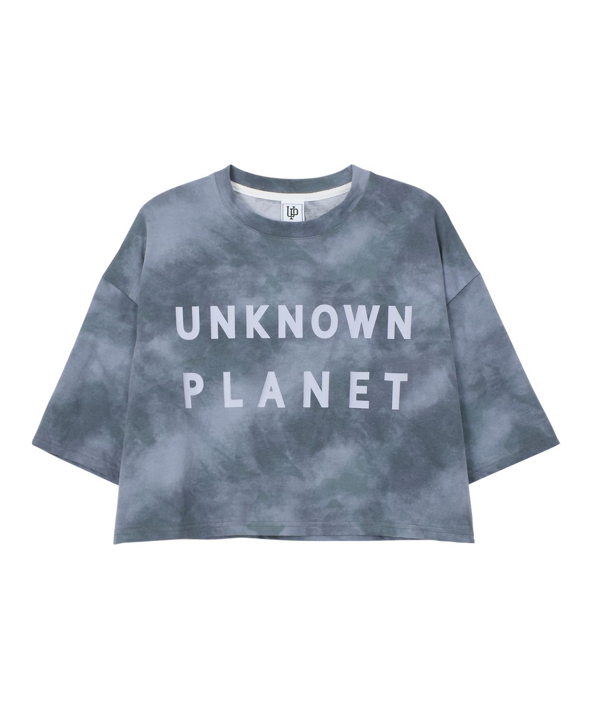언노운 플라넷(UNKNOWN PLANET) 라운드 플라넷 다잉 크롭티 네이비