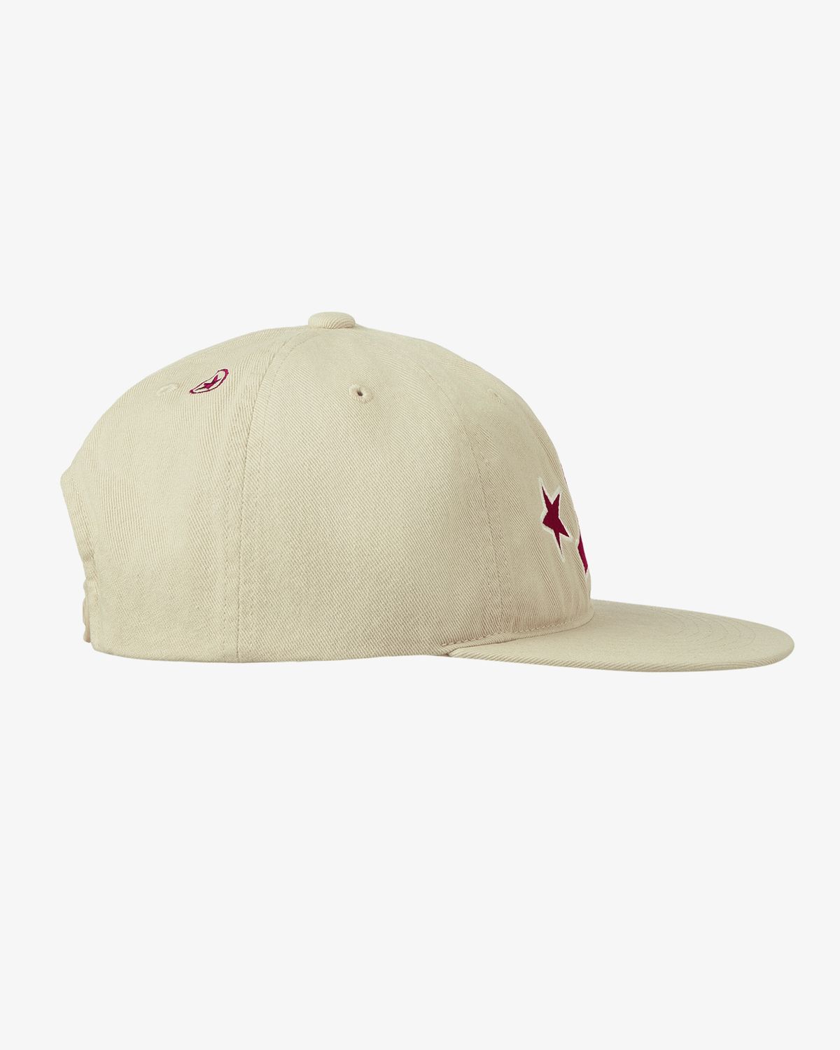 에이이에이이(AEAE) WASHED CAPITAL LOGO CAP [ECRU]