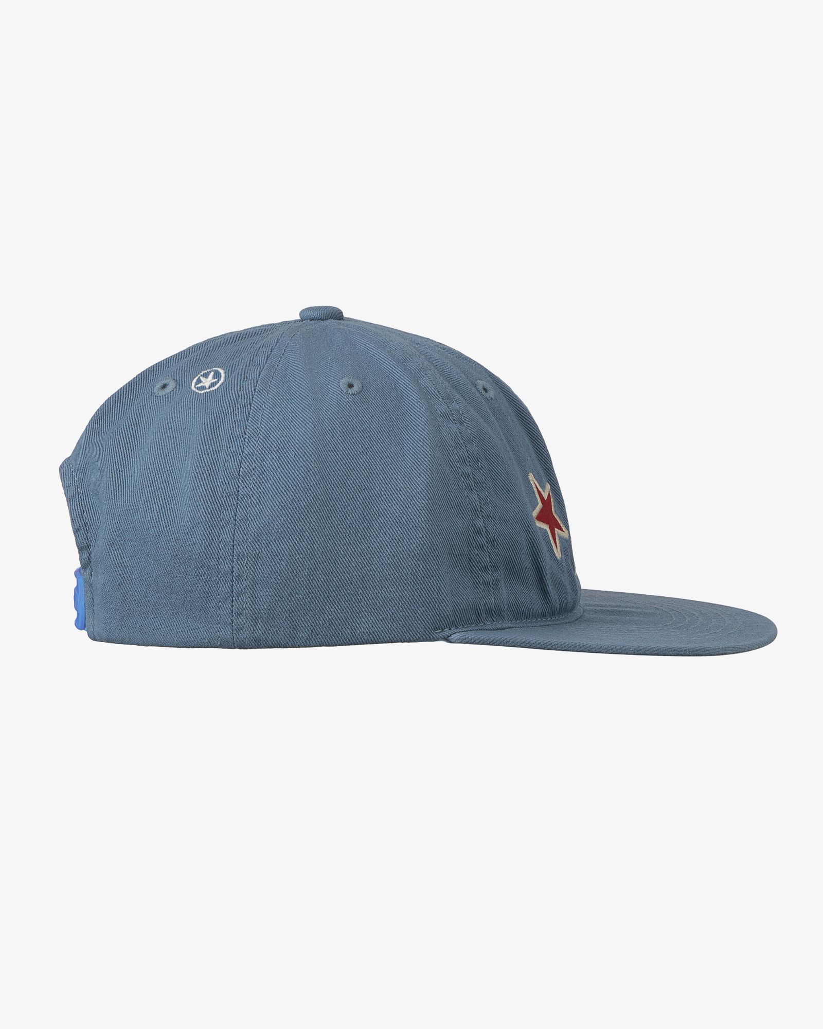 MUSINSA | AEAE WASHED CAPITAL LOGO CAP [AQUA BLUE]