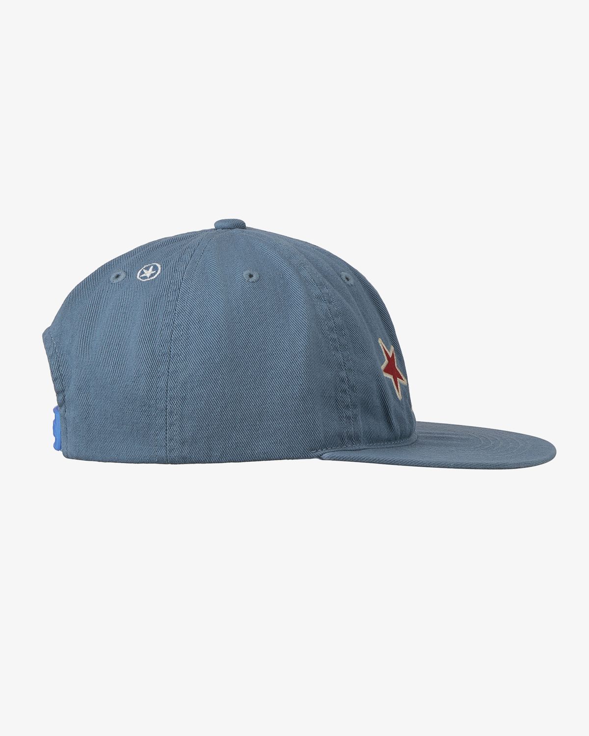 에이이에이이(AEAE) WASHED CAPITAL LOGO CAP [AQUA BLUE]