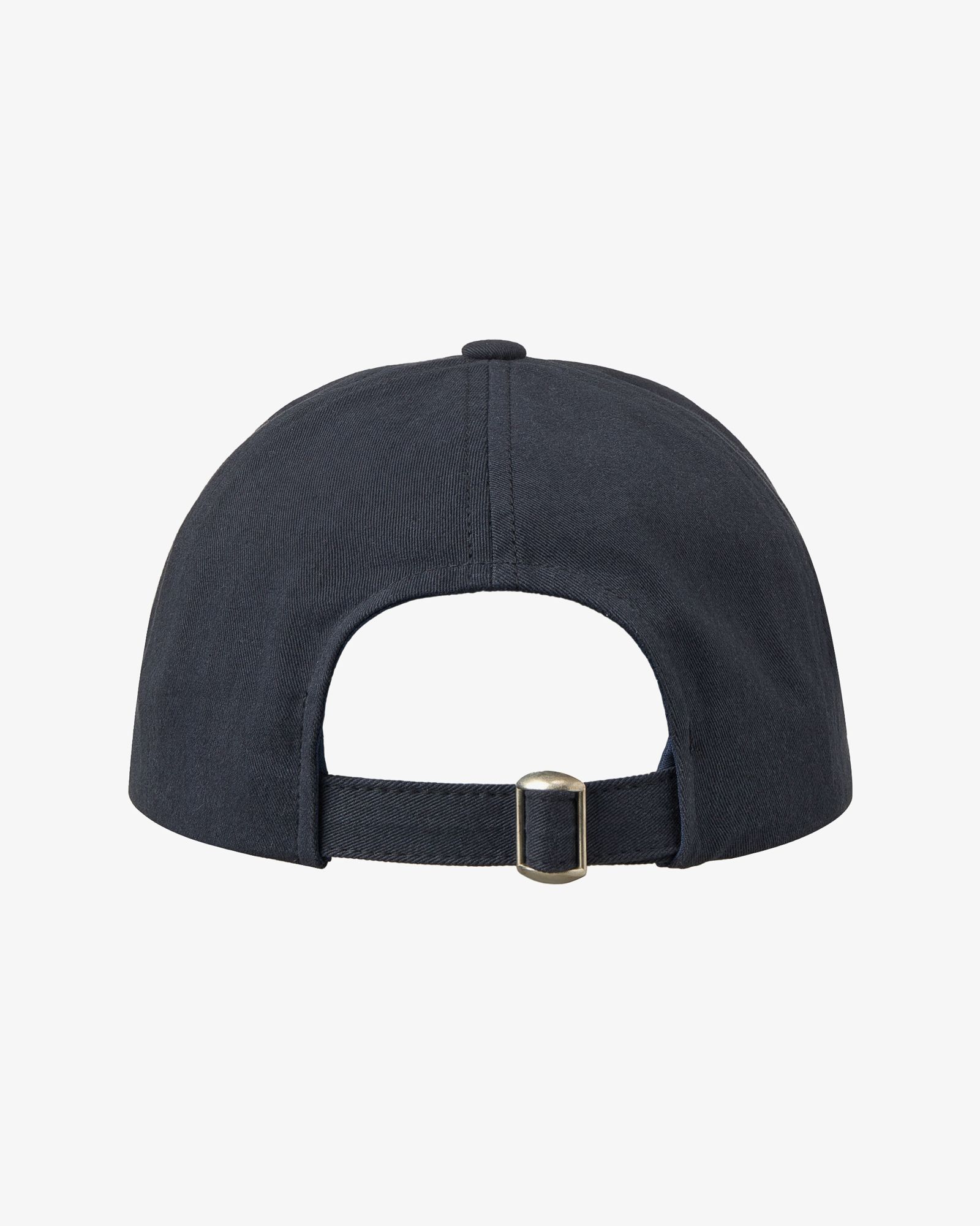 MUSINSA | AEAE WEB LOGO 5 PANNEL BALL CAP [DARK NAVY/ASH]