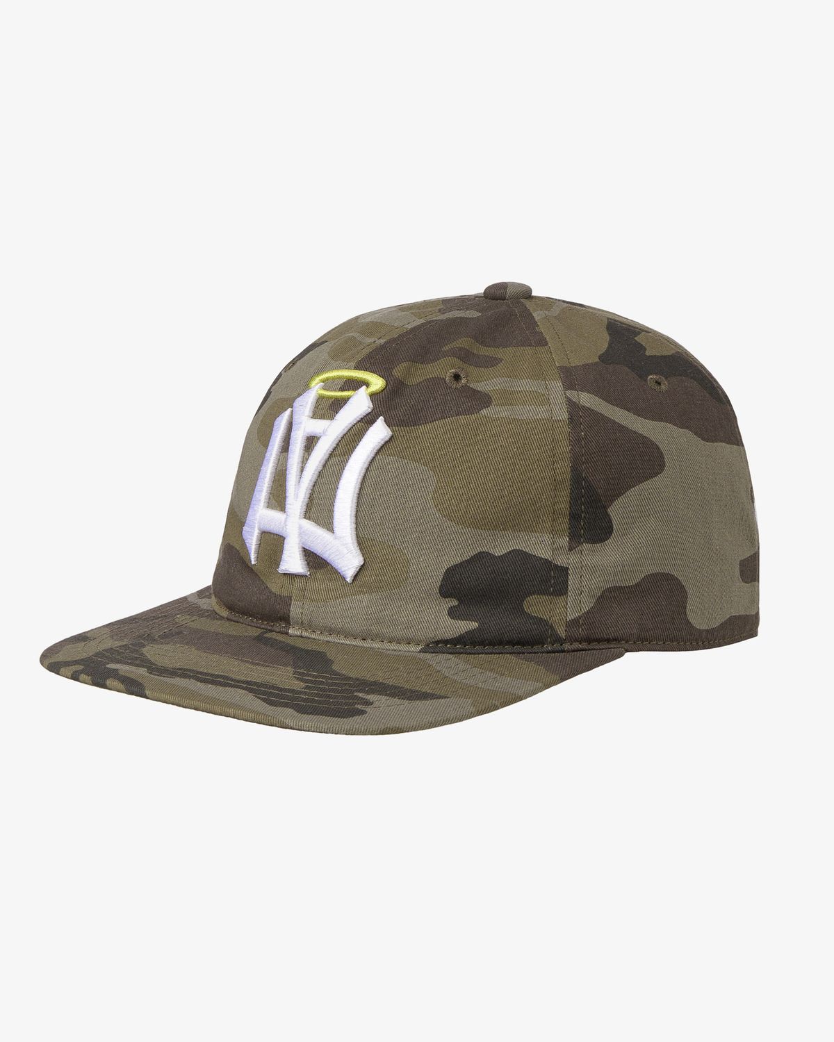 에이이에이이(AEAE) AE SYMBOL ANGEL WING CAP [CAMO]